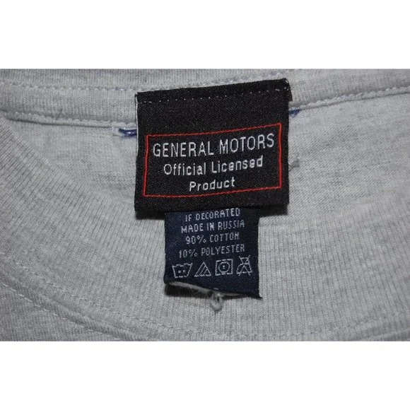 VTG General Motors Branded Muscle Car Classics of the 60s & 70s T-Shirt Large - Picture 5 of 9